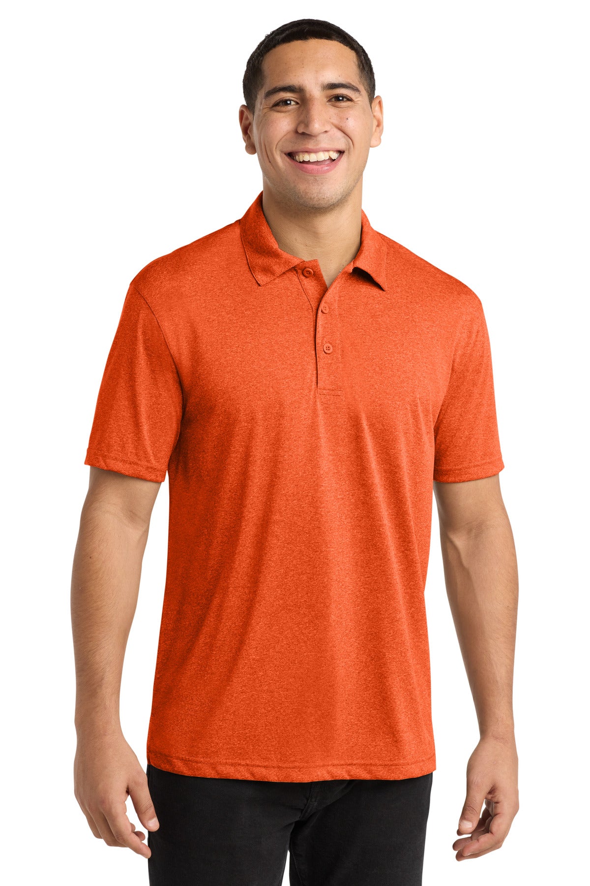 Sport-Tek?? Heather Contenderƒ?› Polo. ST660