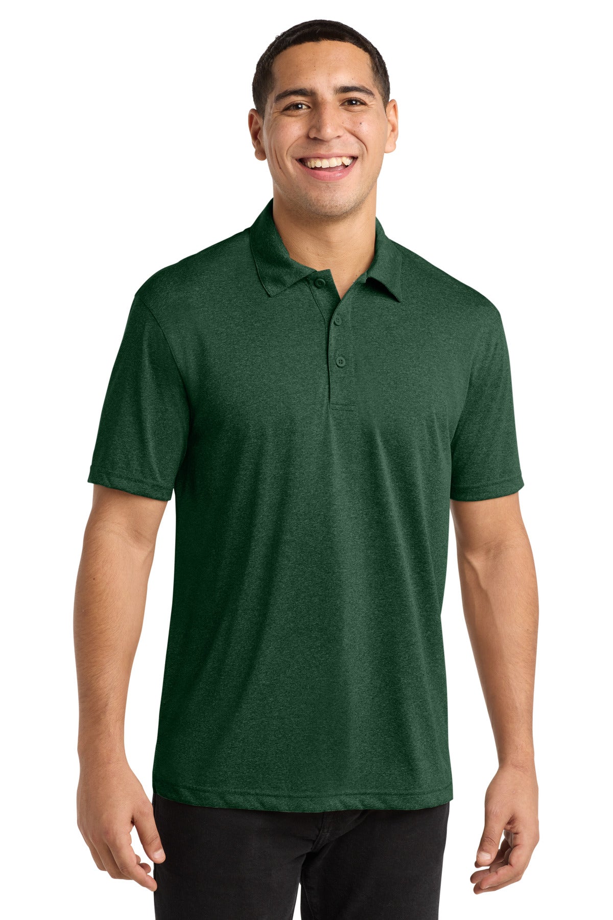 Sport-Tek?? Heather Contenderƒ?› Polo. ST660