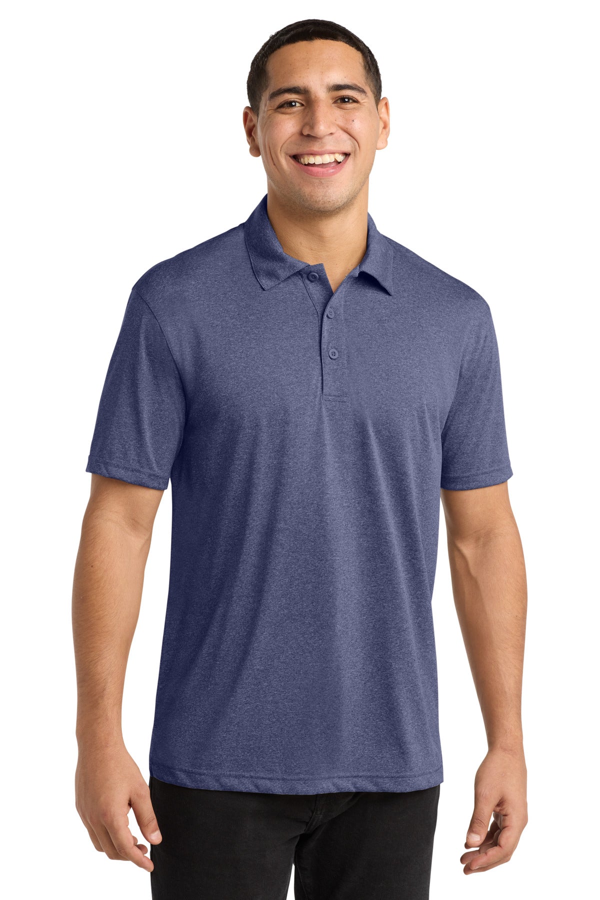 Sport-Tek?? Heather Contenderƒ?› Polo. ST660