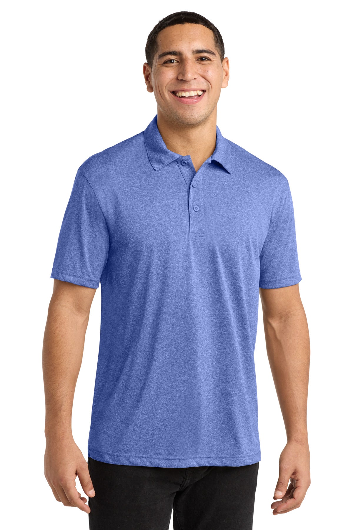 Sport-Tek?? Heather Contenderƒ?› Polo. ST660