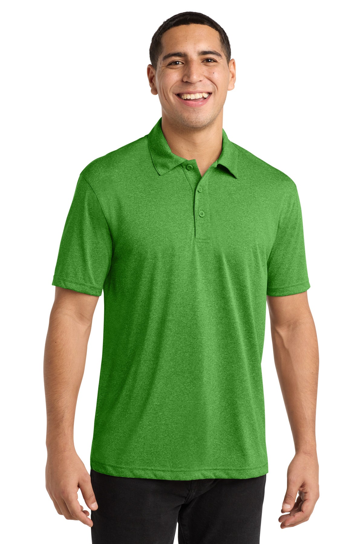 Sport-Tek?? Heather Contenderƒ?› Polo. ST660