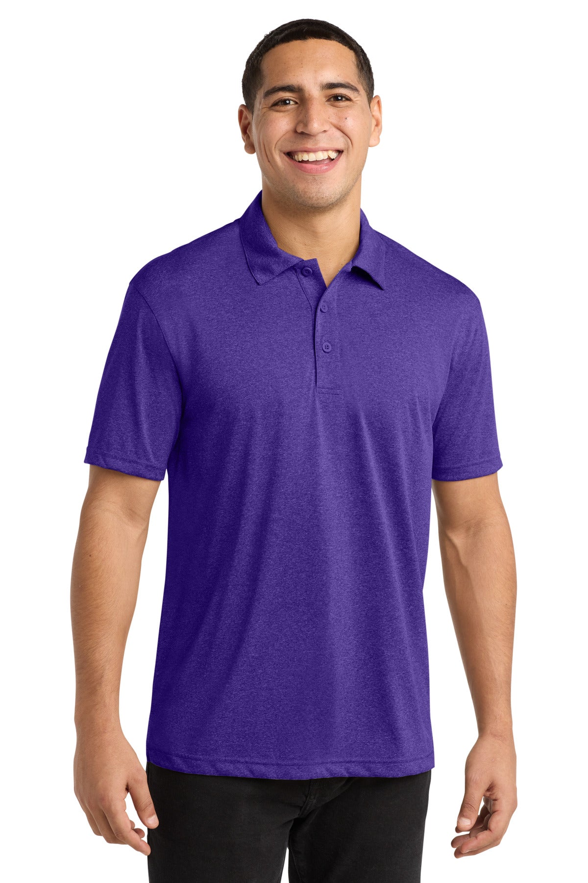 Sport-Tek?? Heather Contenderƒ?› Polo. ST660