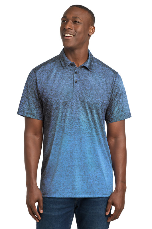 Sport-Tek Â® Ombre Heather Polo. ST671
