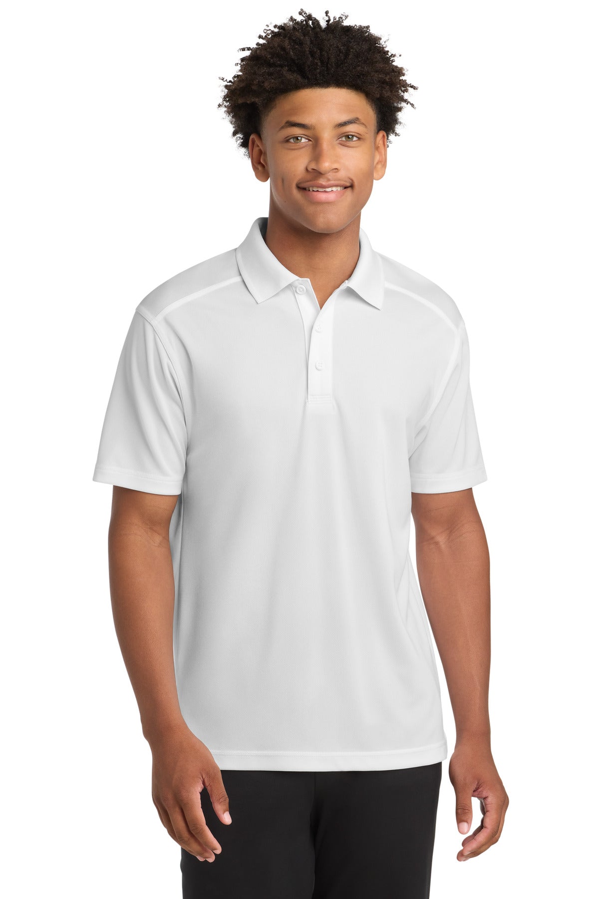 Sport-TekÂ® PosiChargeÂ® Micro-Mesh Polo. ST680