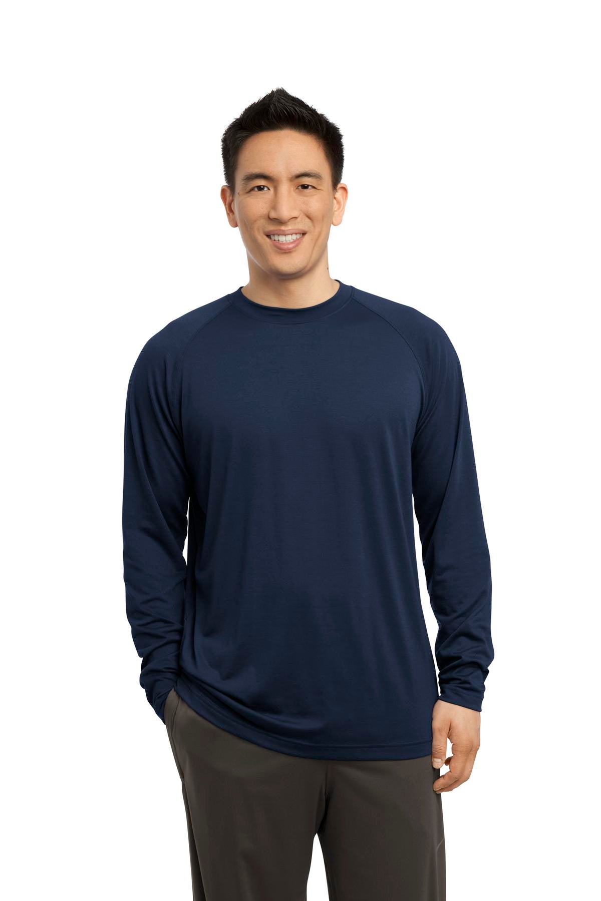Sport-Tek?  Long Sleeve Ultimate Performance Crew. ST700LS