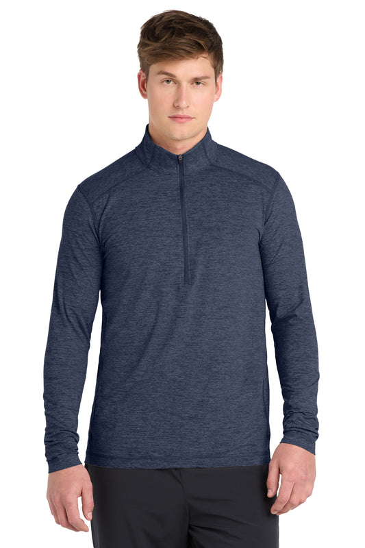 Sport-Tek Â® Exchange 1.5 Long Sleeve 1/2-Zip. ST711