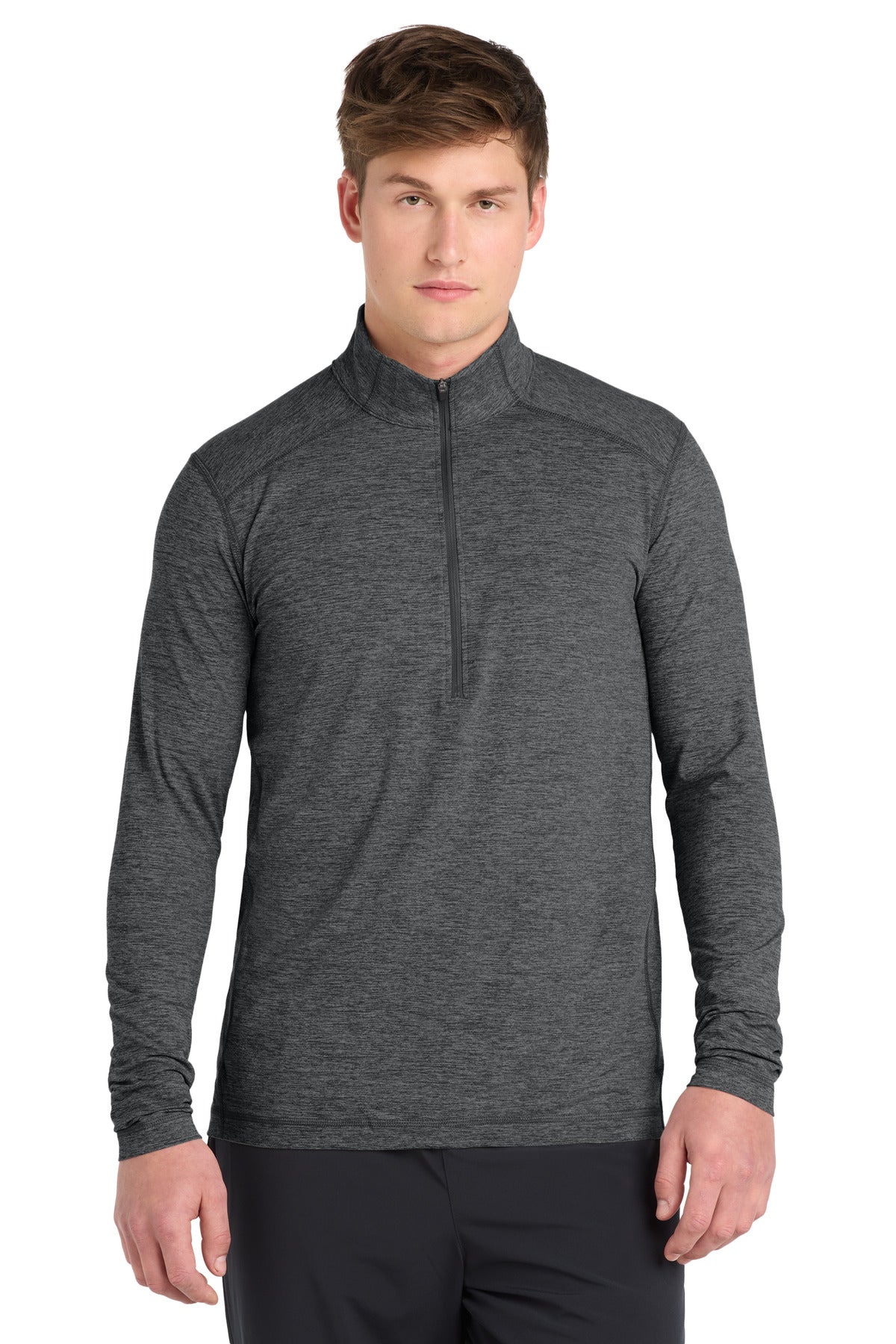 Sport-Tek Â® Exchange 1.5 Long Sleeve 1/2-Zip. ST711