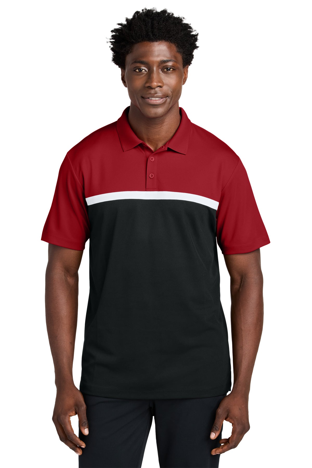 Sport-TekÂ® UV Micropique Colorblock Polo ST741