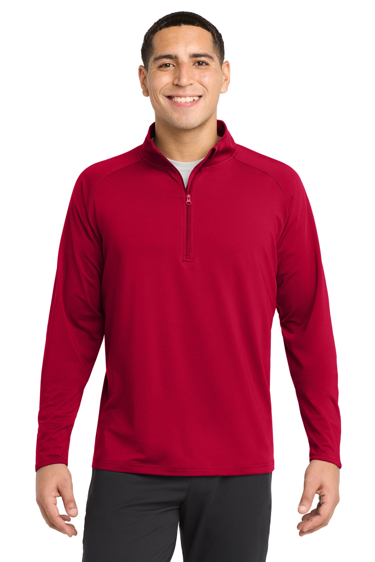Sport-Tek?? Sport-Wick?? Stretch 1/4-Zip Pullover. ST850