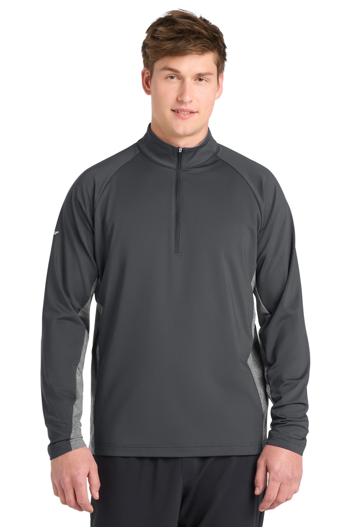 Sport-Tek?? Sport-Wick?? Stretch Contrast 1/4-Zip Pullover. ST854