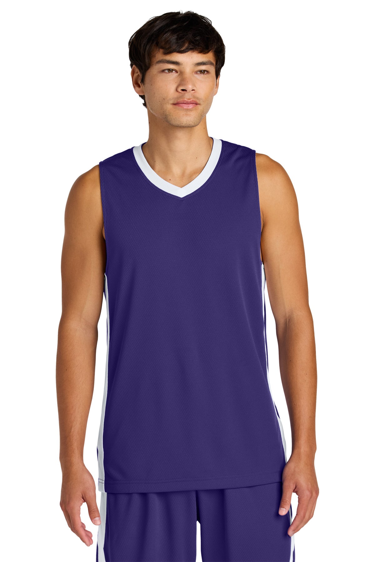 Sport-TekÂ® Rival Basketball Rev Jersey ST900