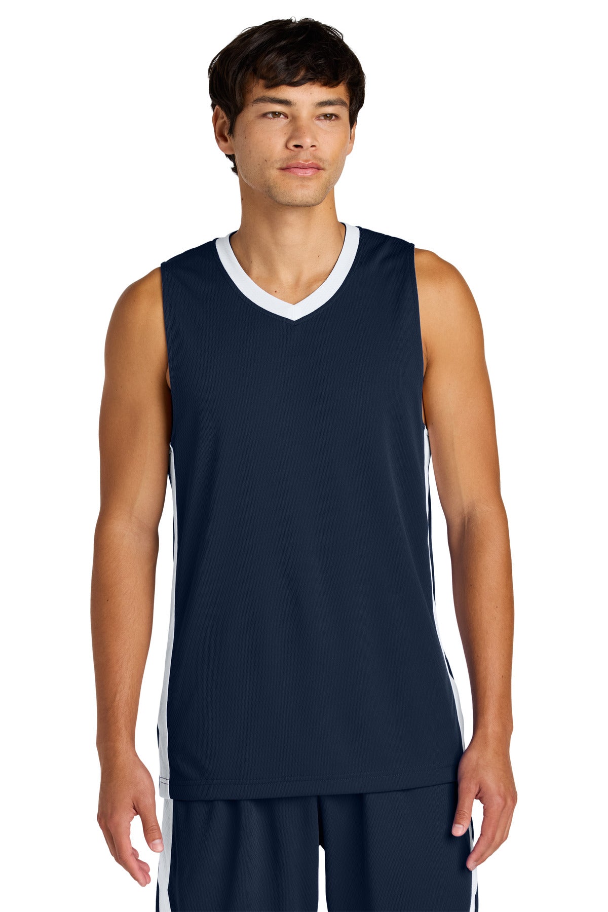 Sport-TekÂ® Rival Basketball Rev Jersey ST900