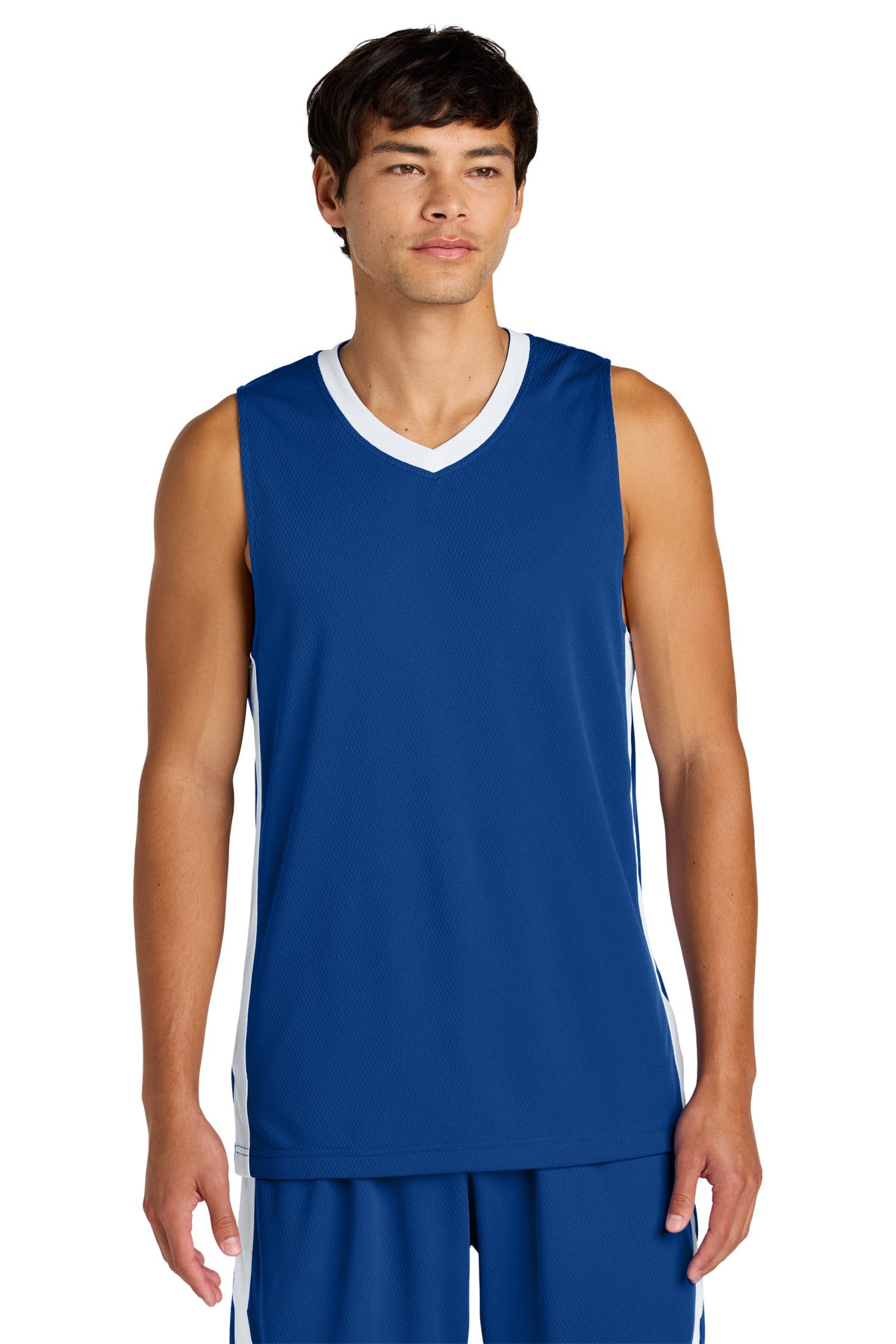 Sport-TekÂ® Rival Basketball Rev Jersey ST900