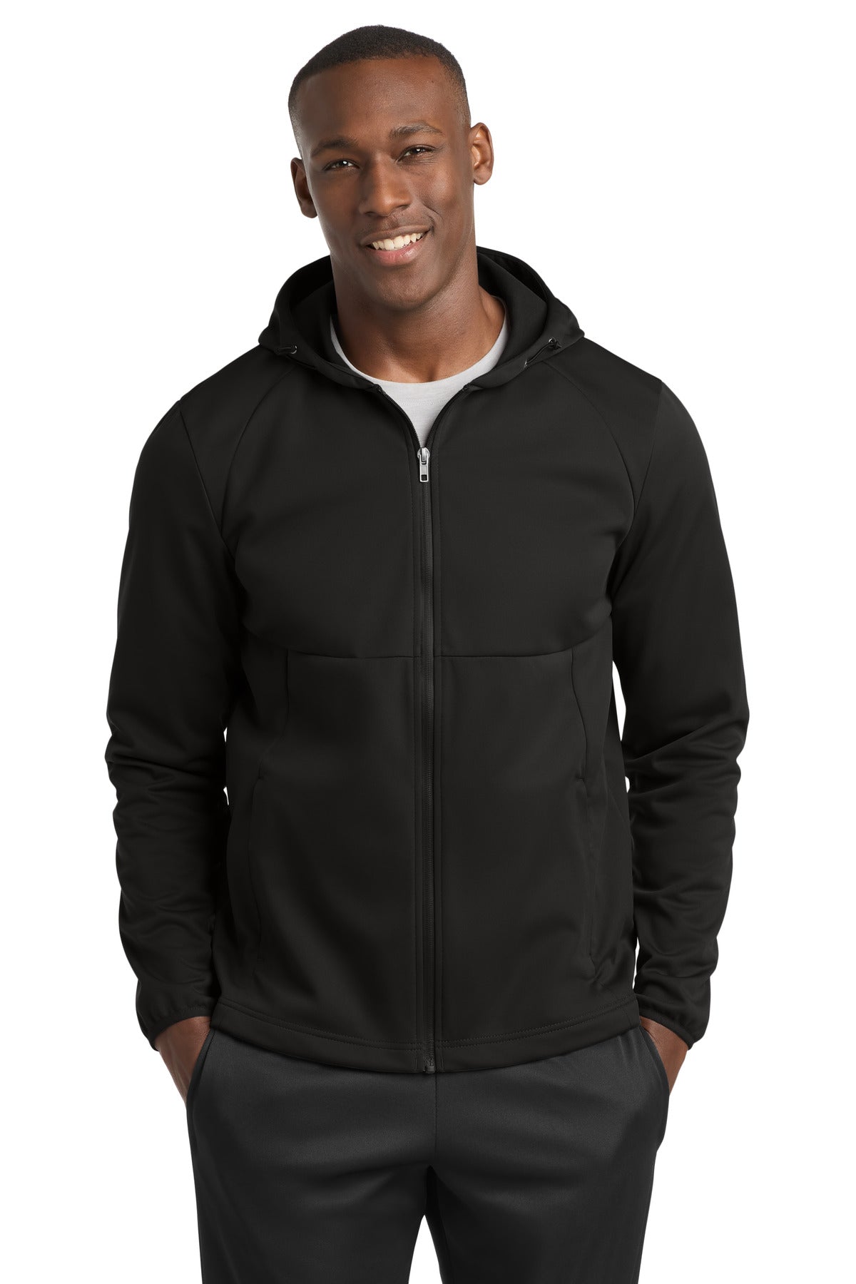Sport-Tek?? Hooded Soft Shell Jacket ST980