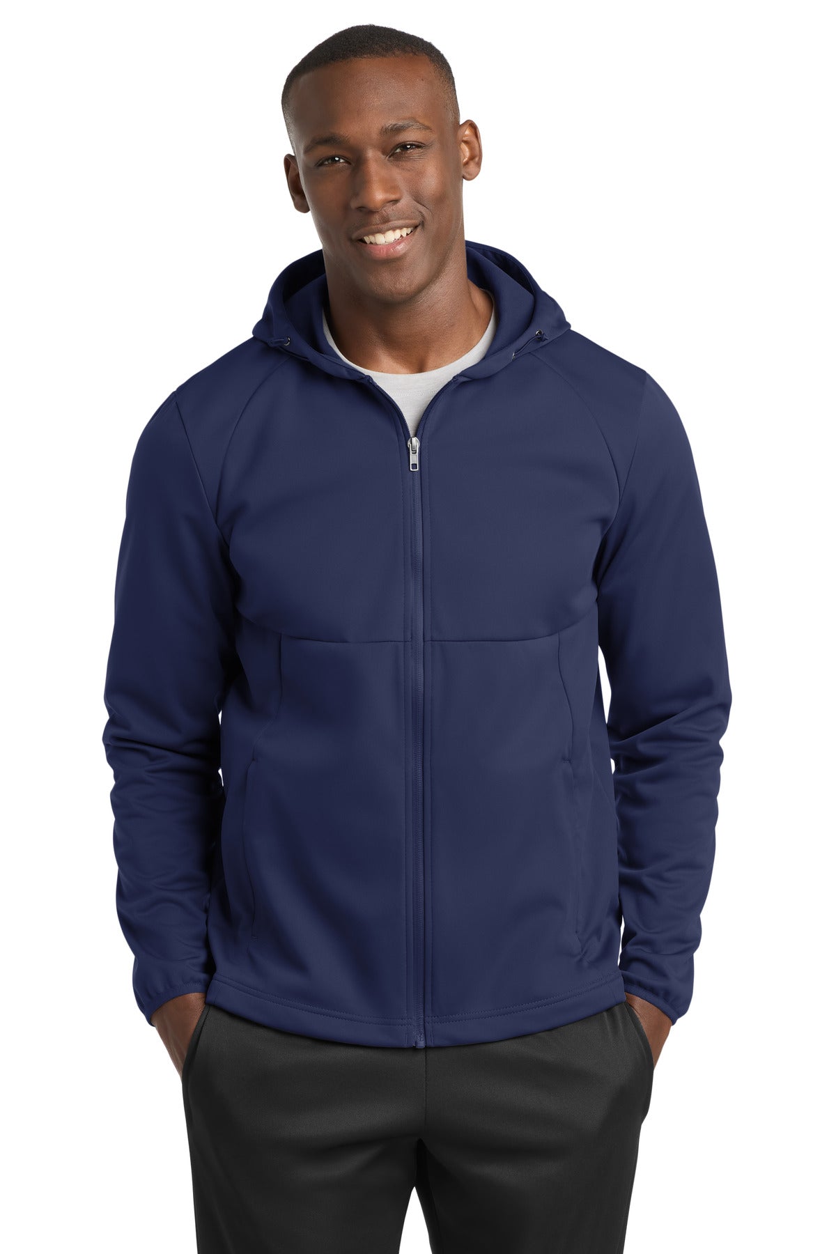 Sport-Tek?? Hooded Soft Shell Jacket ST980