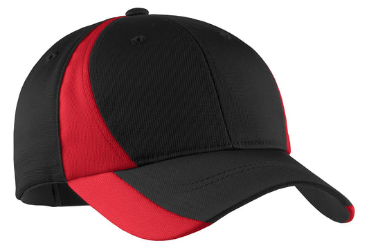 Sport-TekÂ® Dry ZoneÂ® Nylon Colorblock Cap. STC11