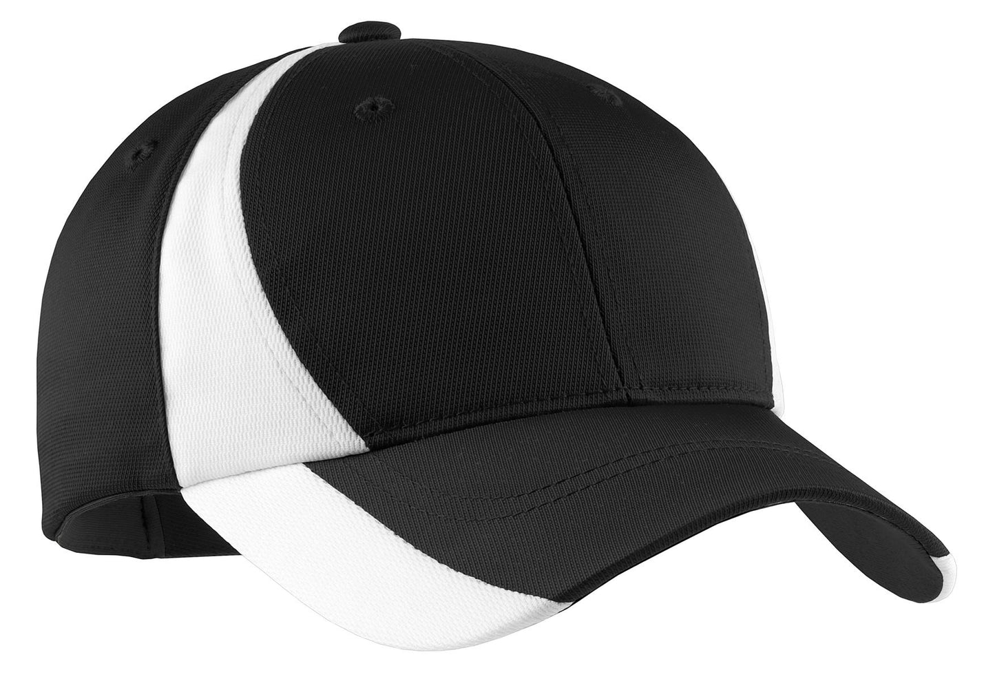 Sport-TekÂ® Dry ZoneÂ® Nylon Colorblock Cap. STC11