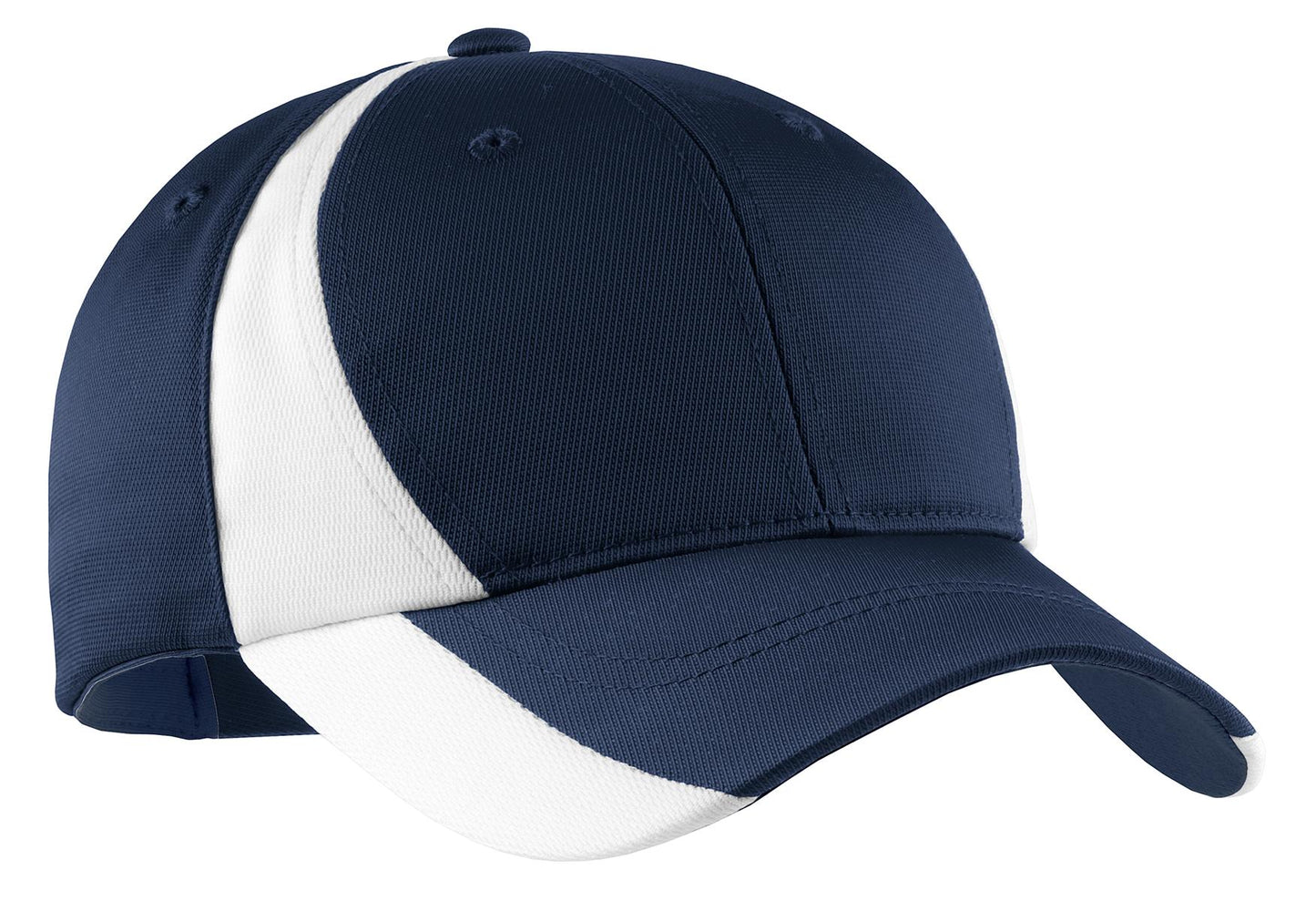 Sport-TekÂ® Dry ZoneÂ® Nylon Colorblock Cap. STC11