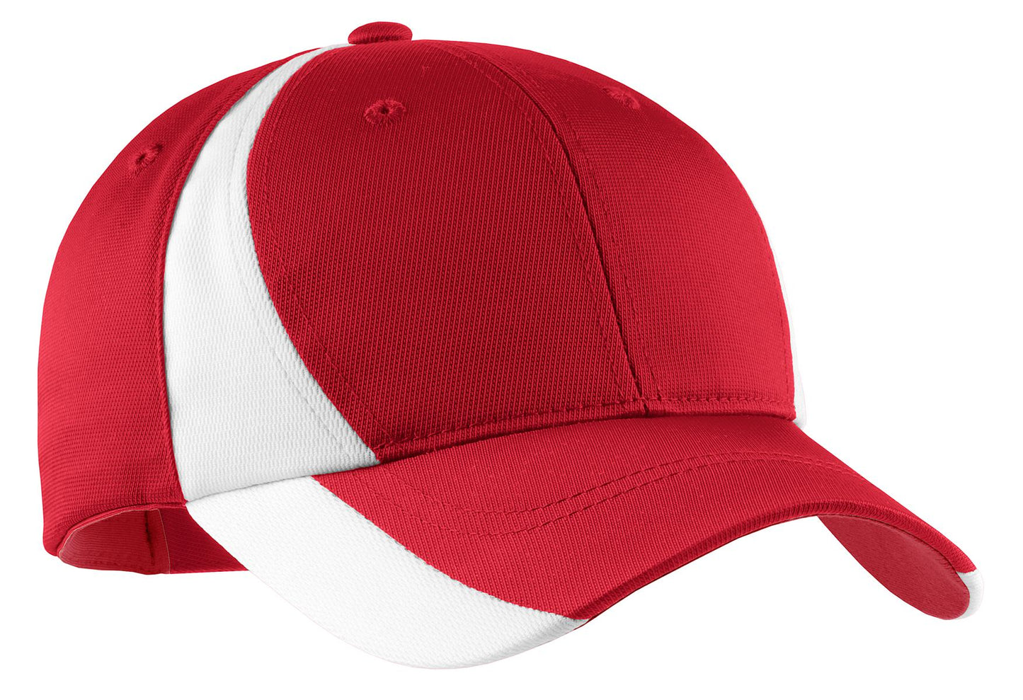 Sport-TekÂ® Dry ZoneÂ® Nylon Colorblock Cap. STC11