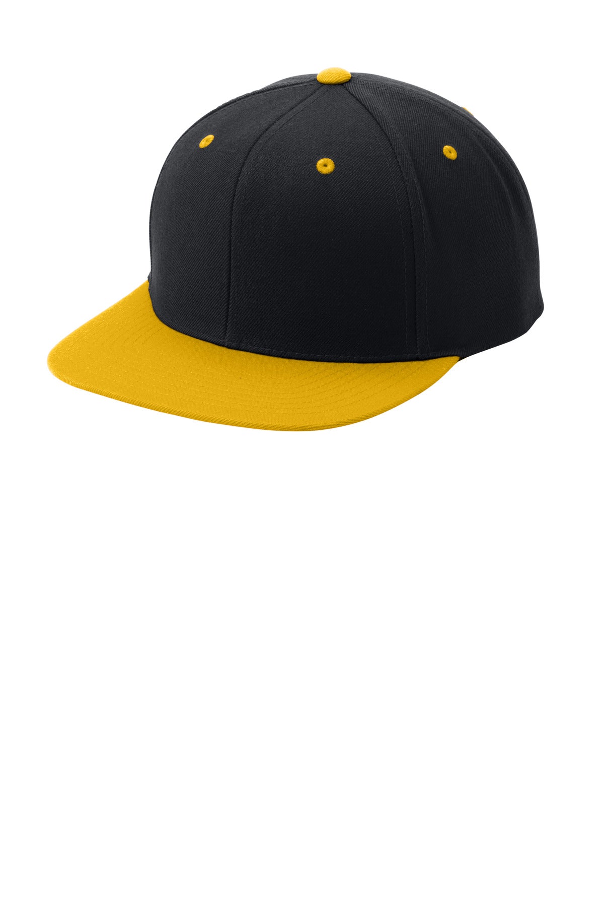 Sport-TekÂ® YP ClassicsÂ® Flat Bill Snapback Cap. STC19