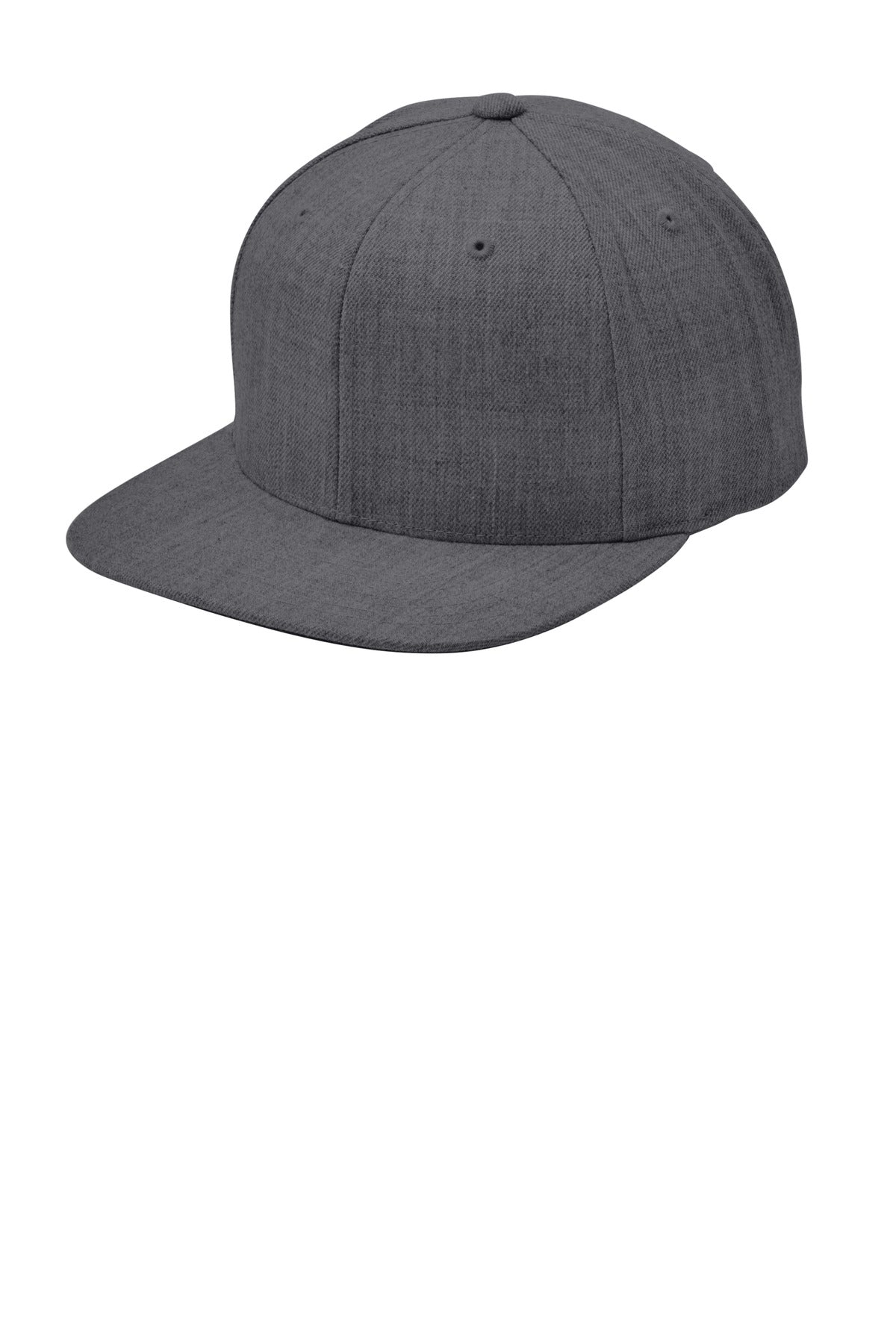 Sport-TekÂ® YP ClassicsÂ® Flat Bill Snapback Cap. STC19