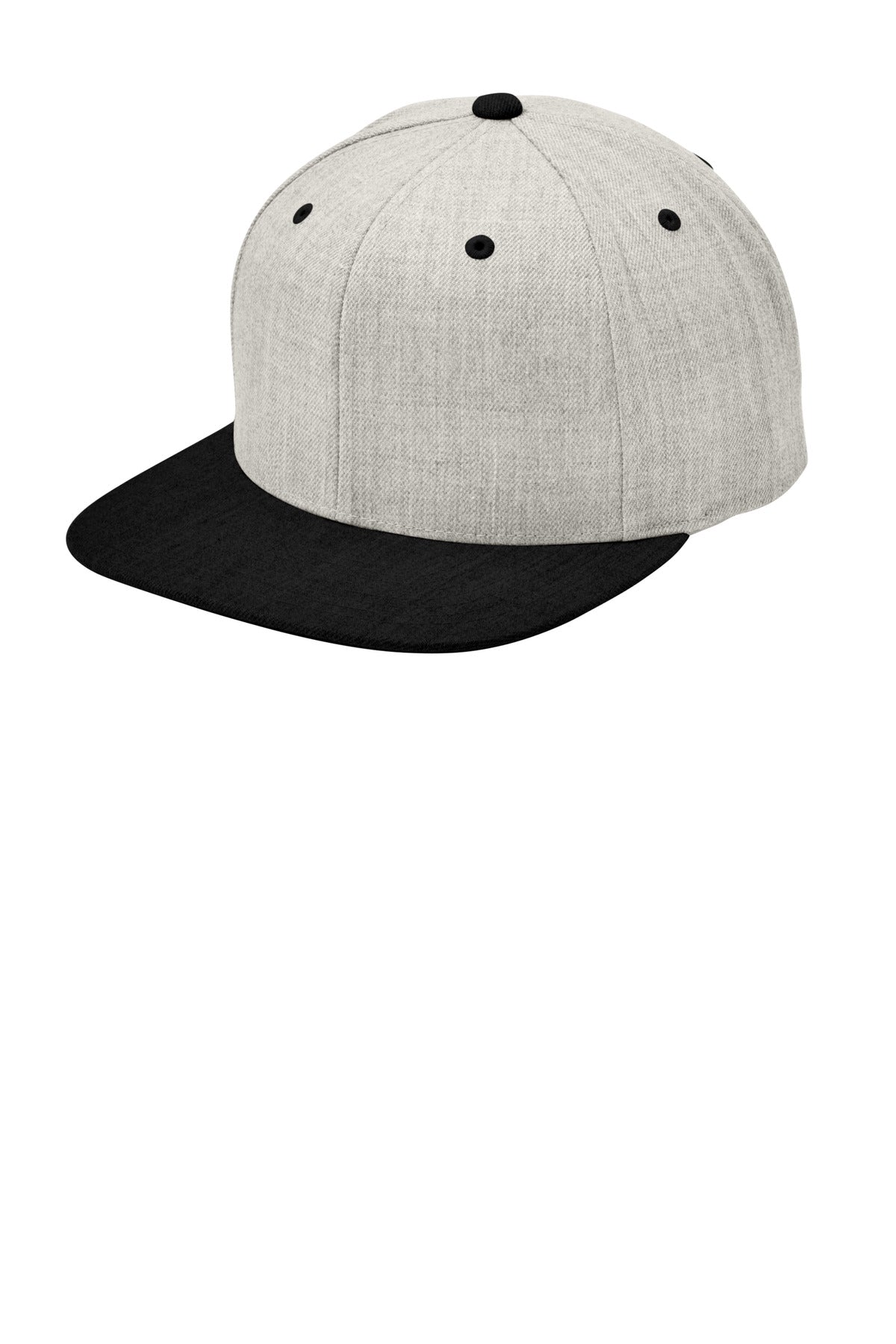 Sport-TekÂ® YP ClassicsÂ® Flat Bill Snapback Cap. STC19