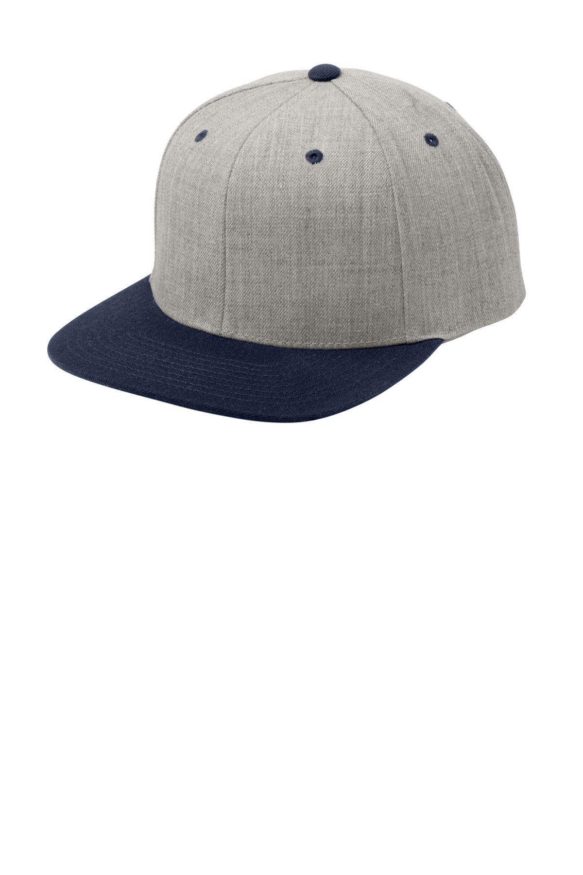 Sport-TekÂ® YP ClassicsÂ® Flat Bill Snapback Cap. STC19