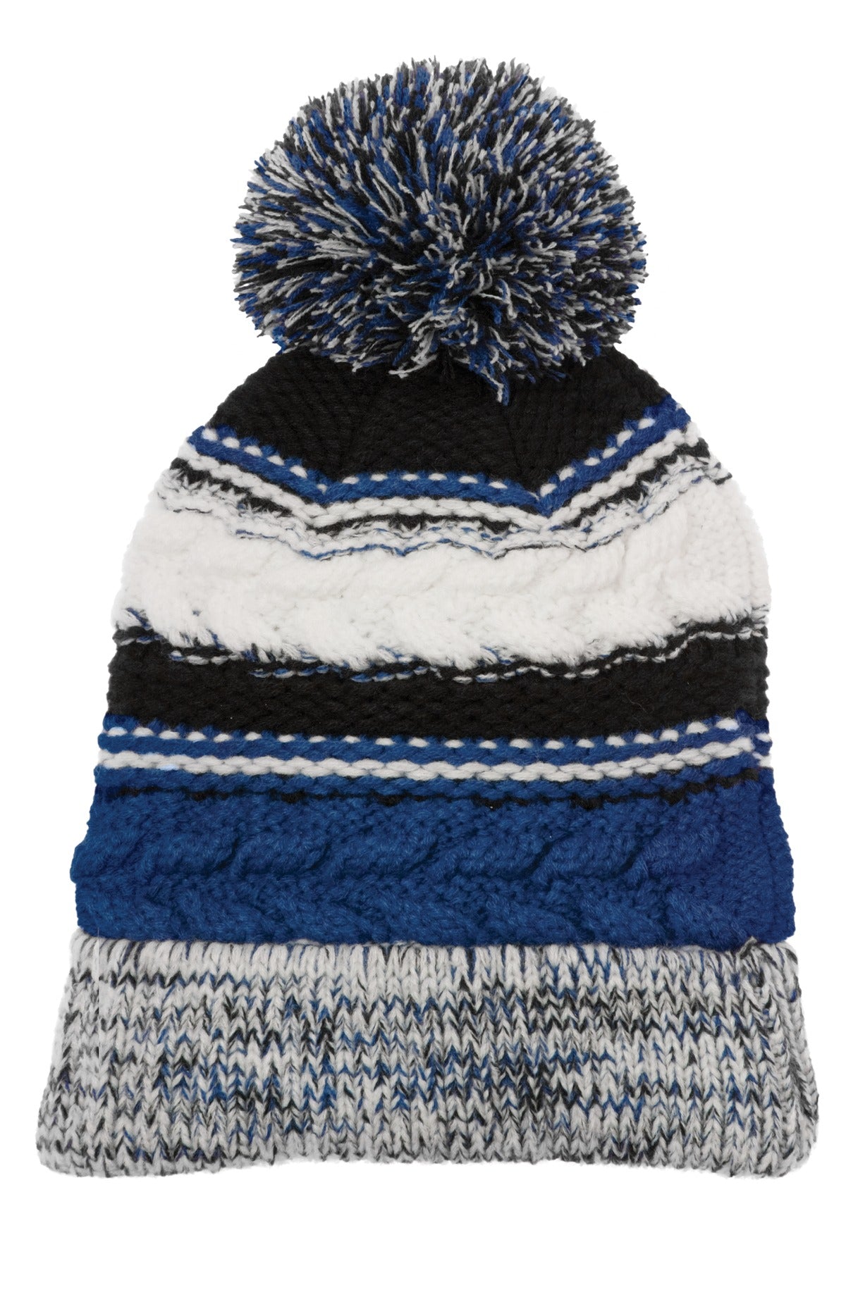 Sport-TekÂ® Pom Pom Team Beanie. STC21