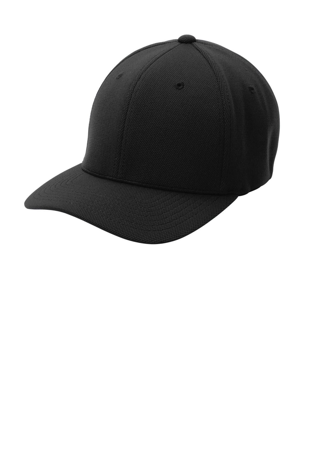Sport-TekÂ® FlexfitÂ® Cool & Dry Poly Block Mesh Cap. STC22
