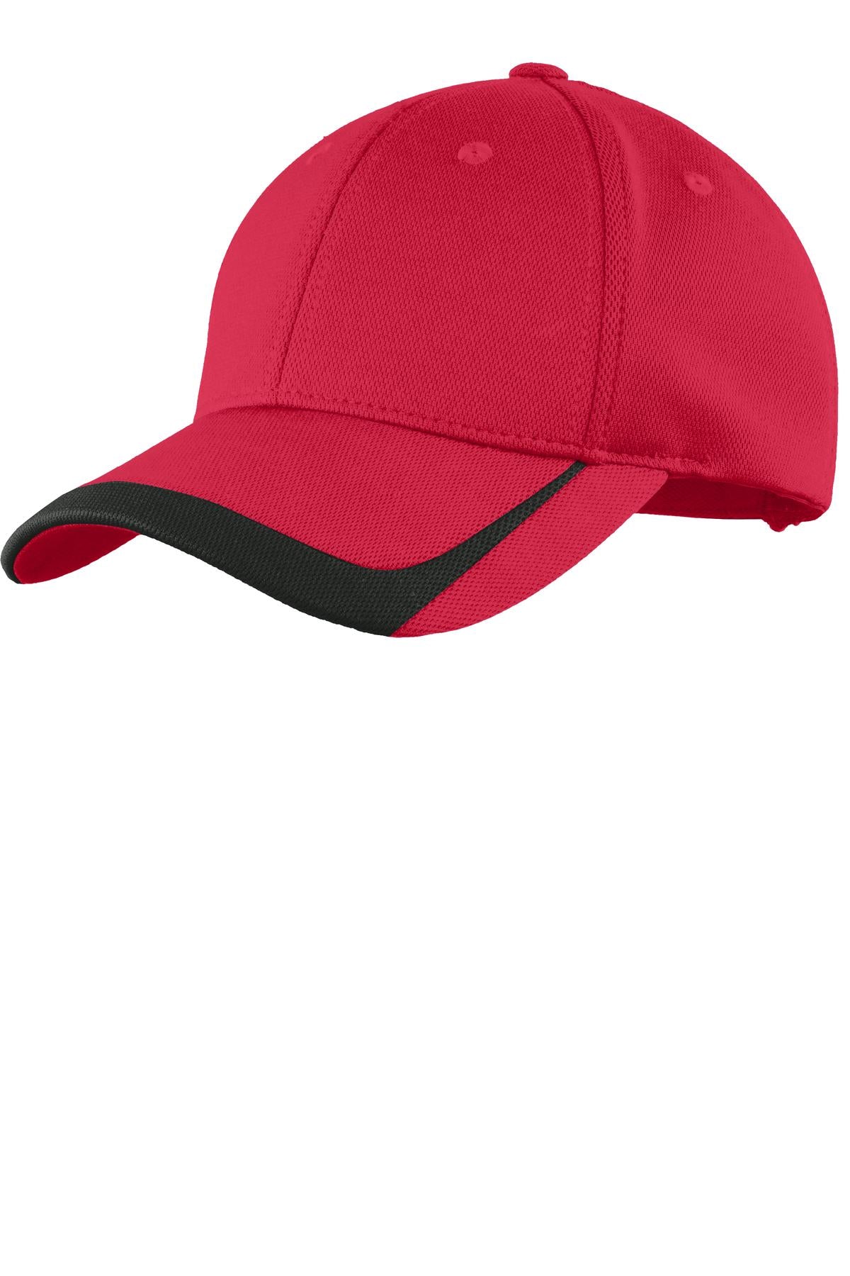 Sport-TekÂ® Pique Colorblock Cap. STC24