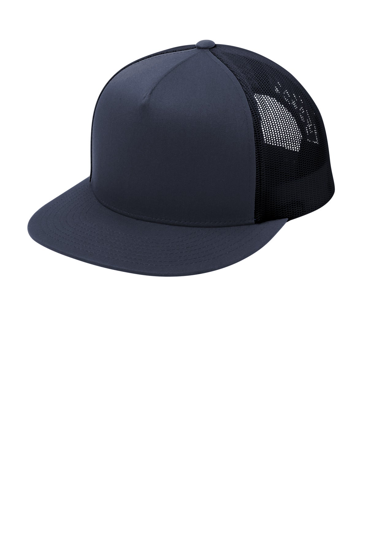 Sport-TekÂ® YP Classics Â® 5-Panel Classic Trucker Mesh Back Cap. STC38