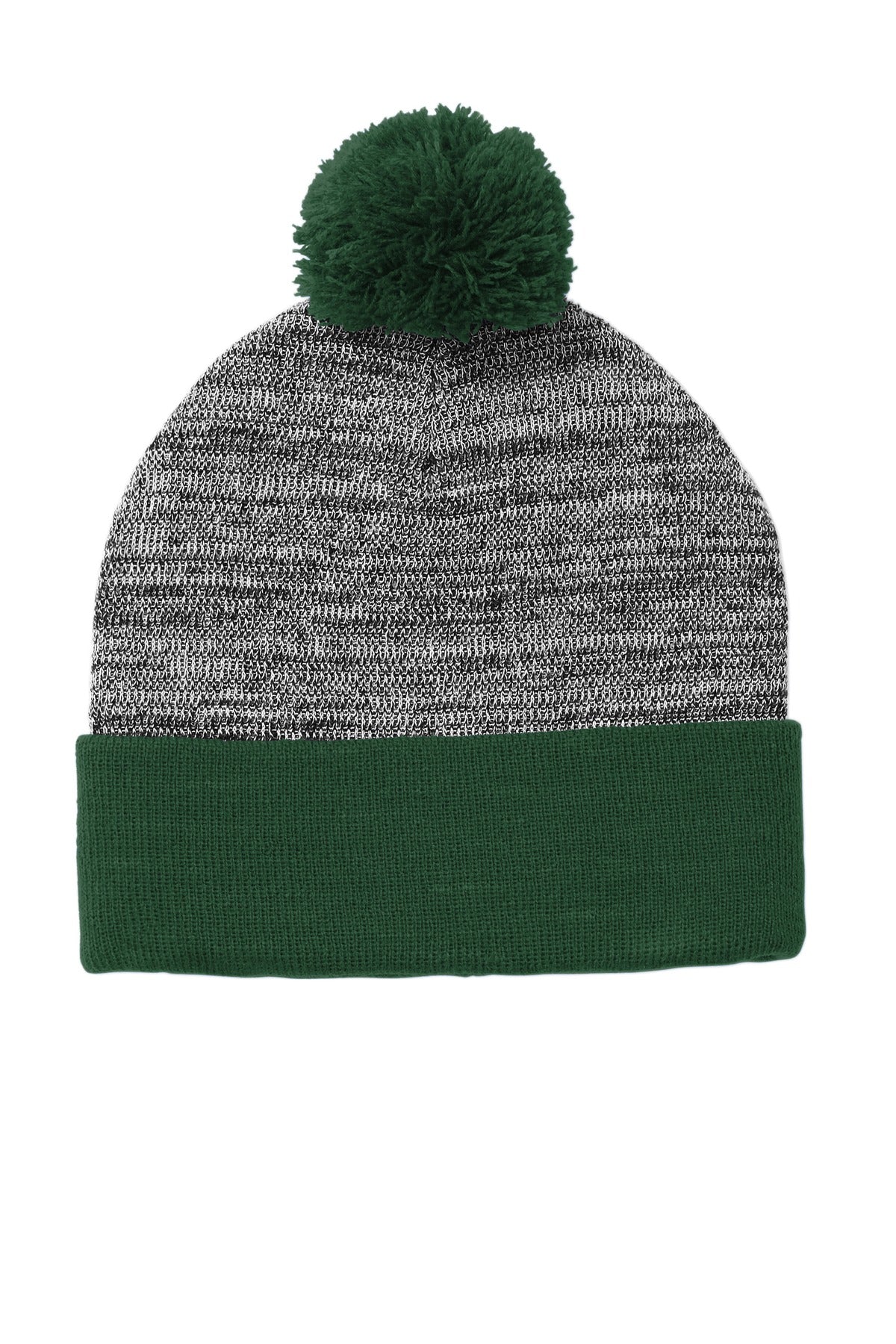Sport-Tek Â® Heather Pom Pom Beanie STC41