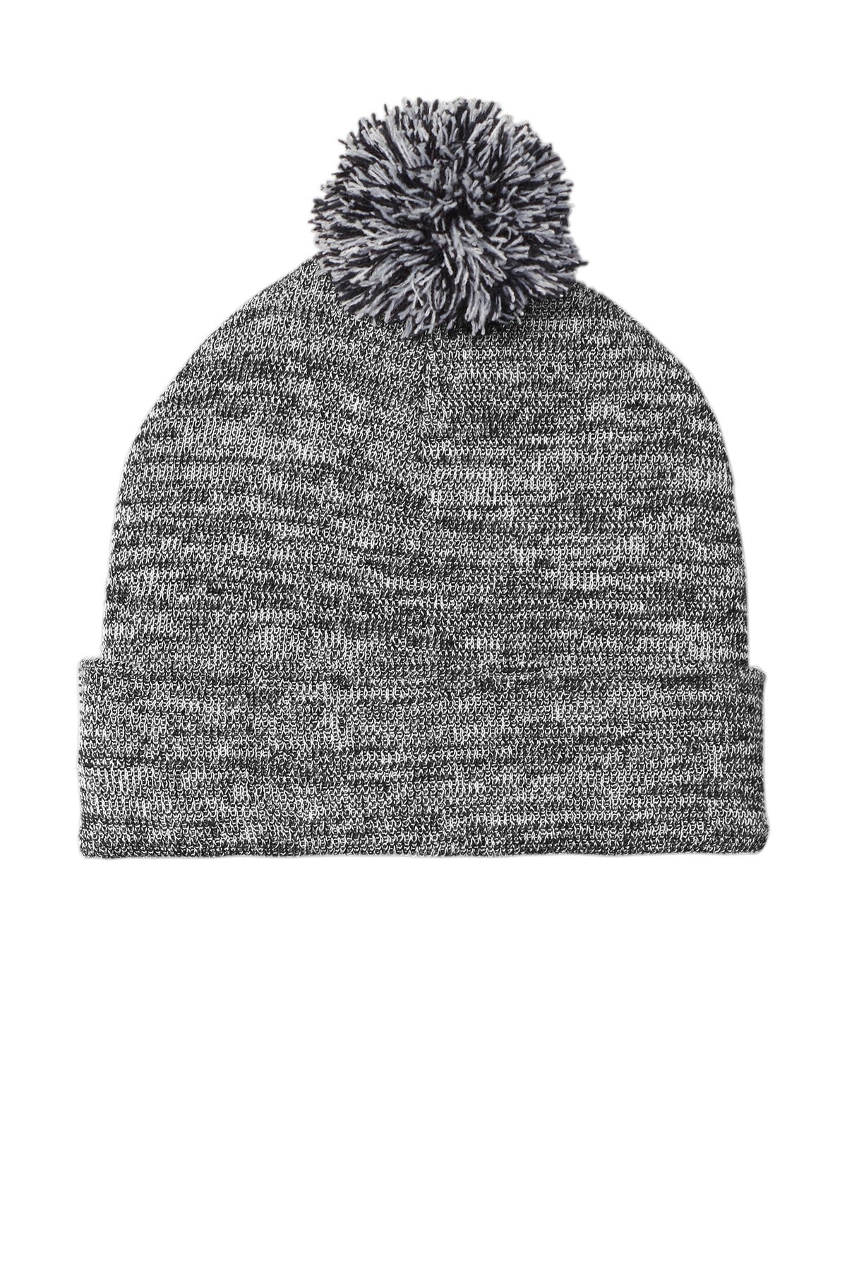 Sport-Tek Â® Heather Pom Pom Beanie STC41