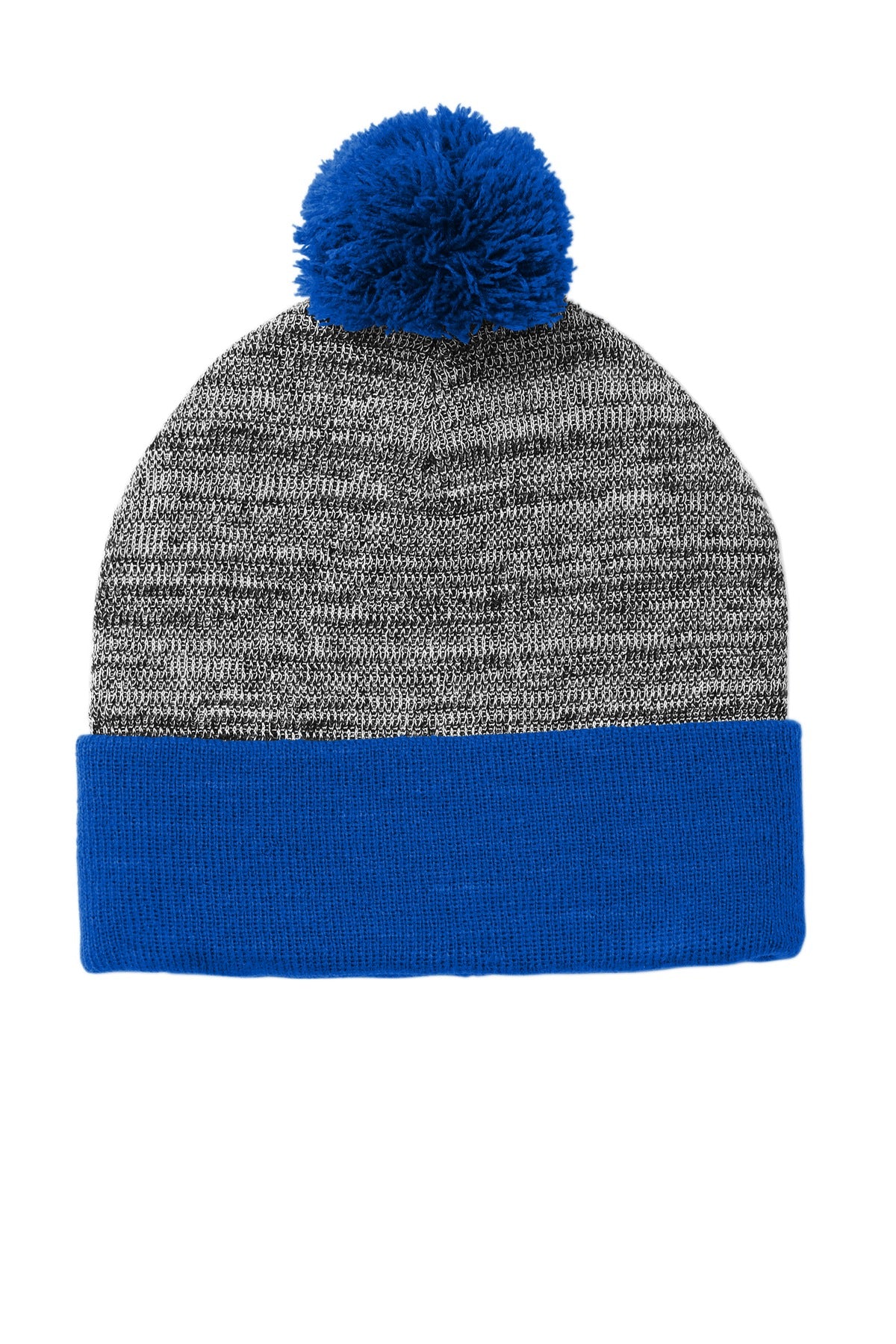 Sport-Tek Â® Heather Pom Pom Beanie STC41