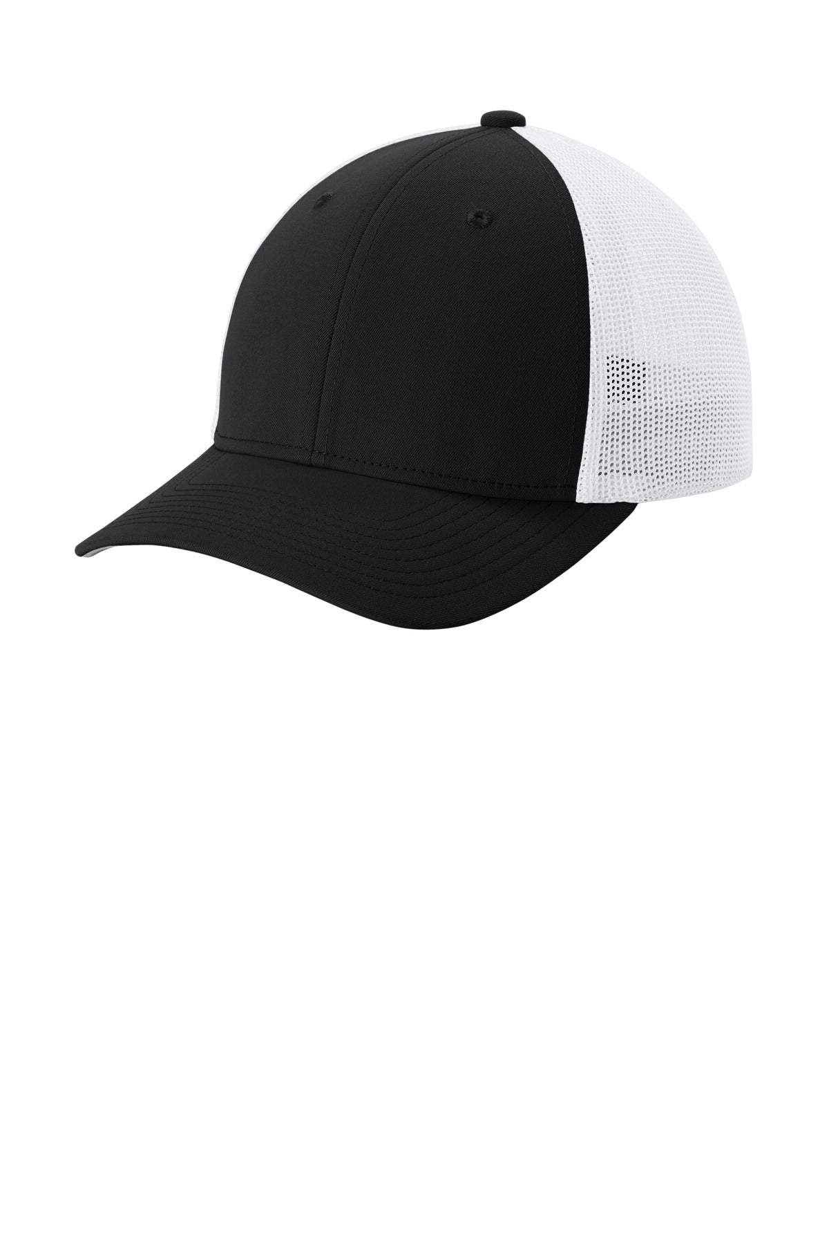 Sport-TekÂ® Stretch-Tek Mesh Back Cap STC60