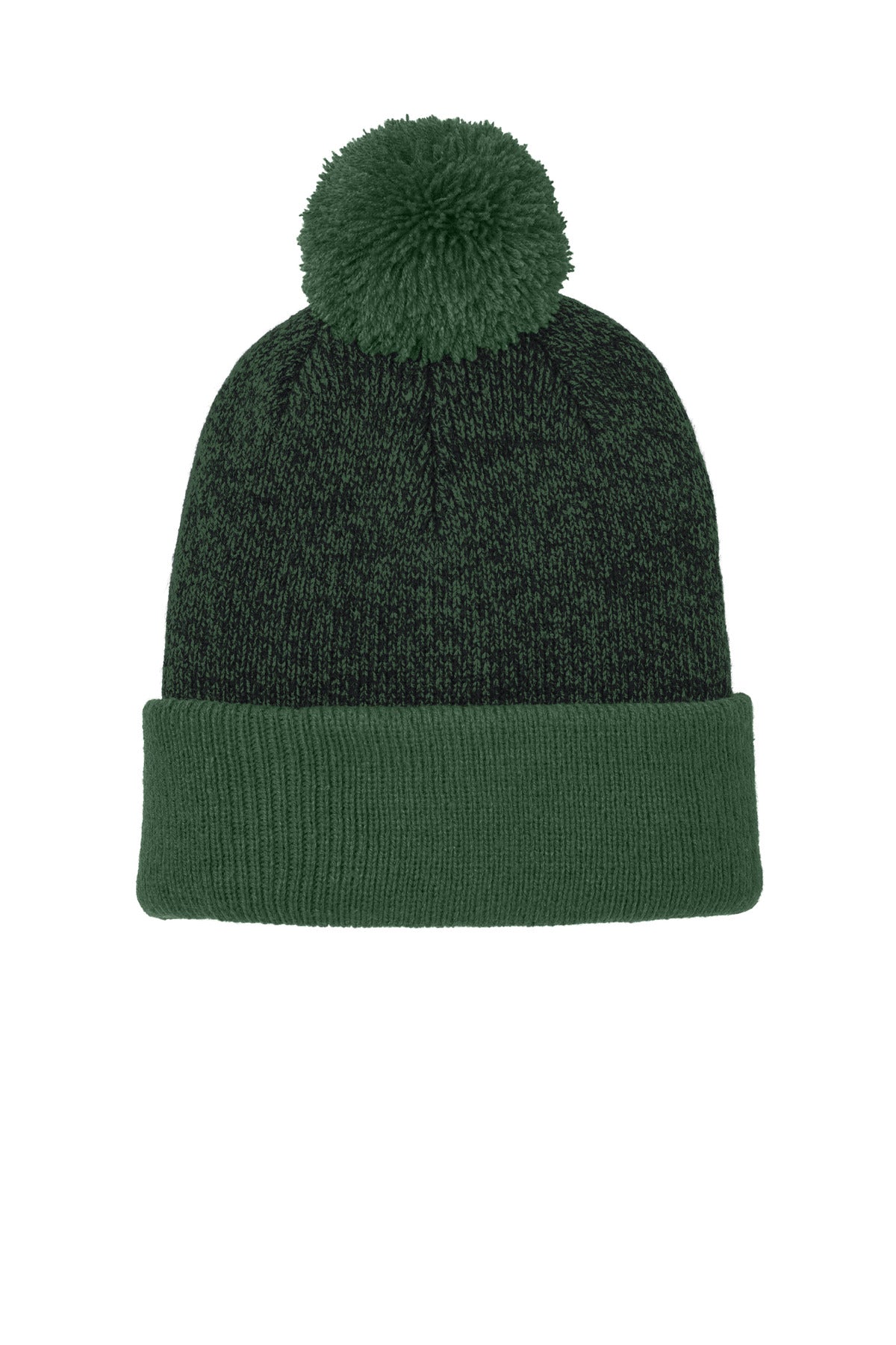 Sport-TekÂ® Halftime Heather Pom Beanie STC68