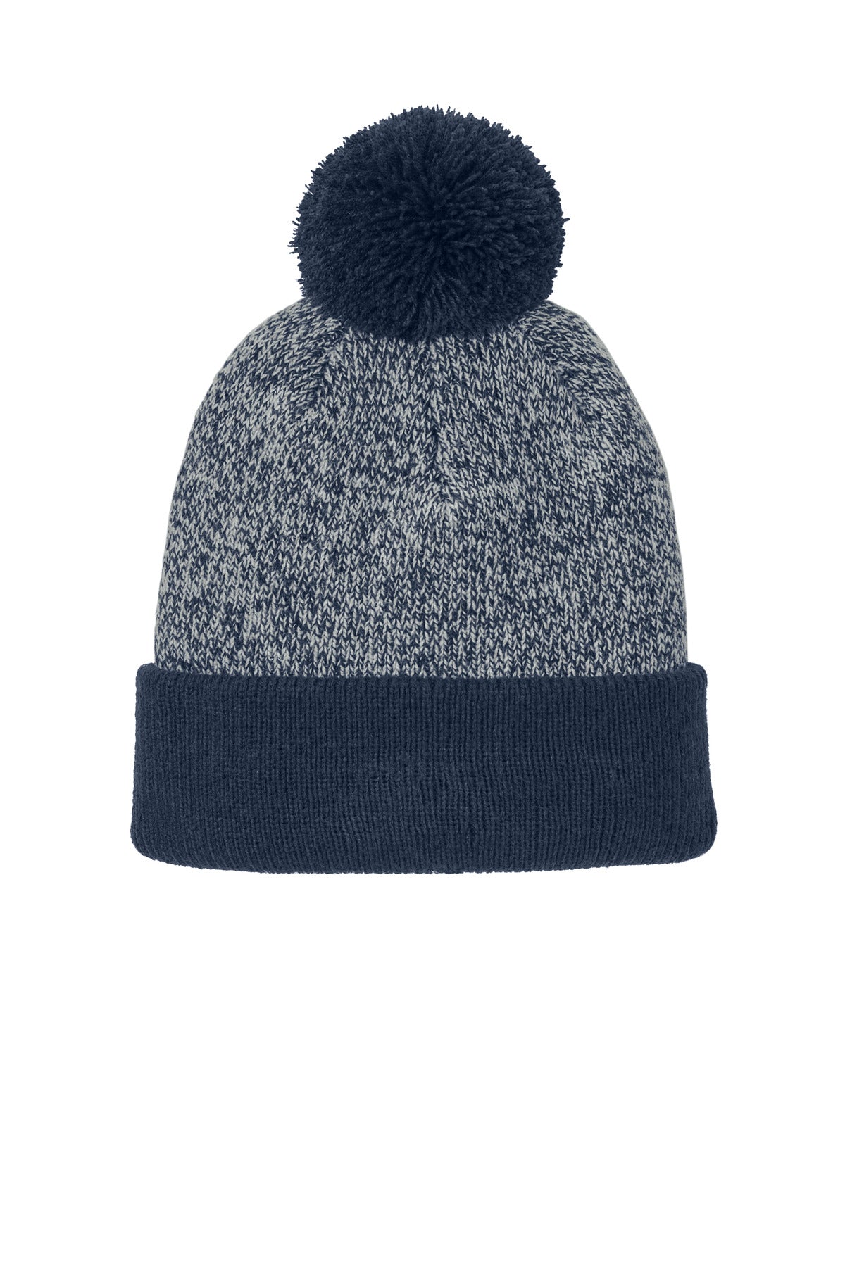 Sport-TekÂ® Halftime Heather Pom Beanie STC68