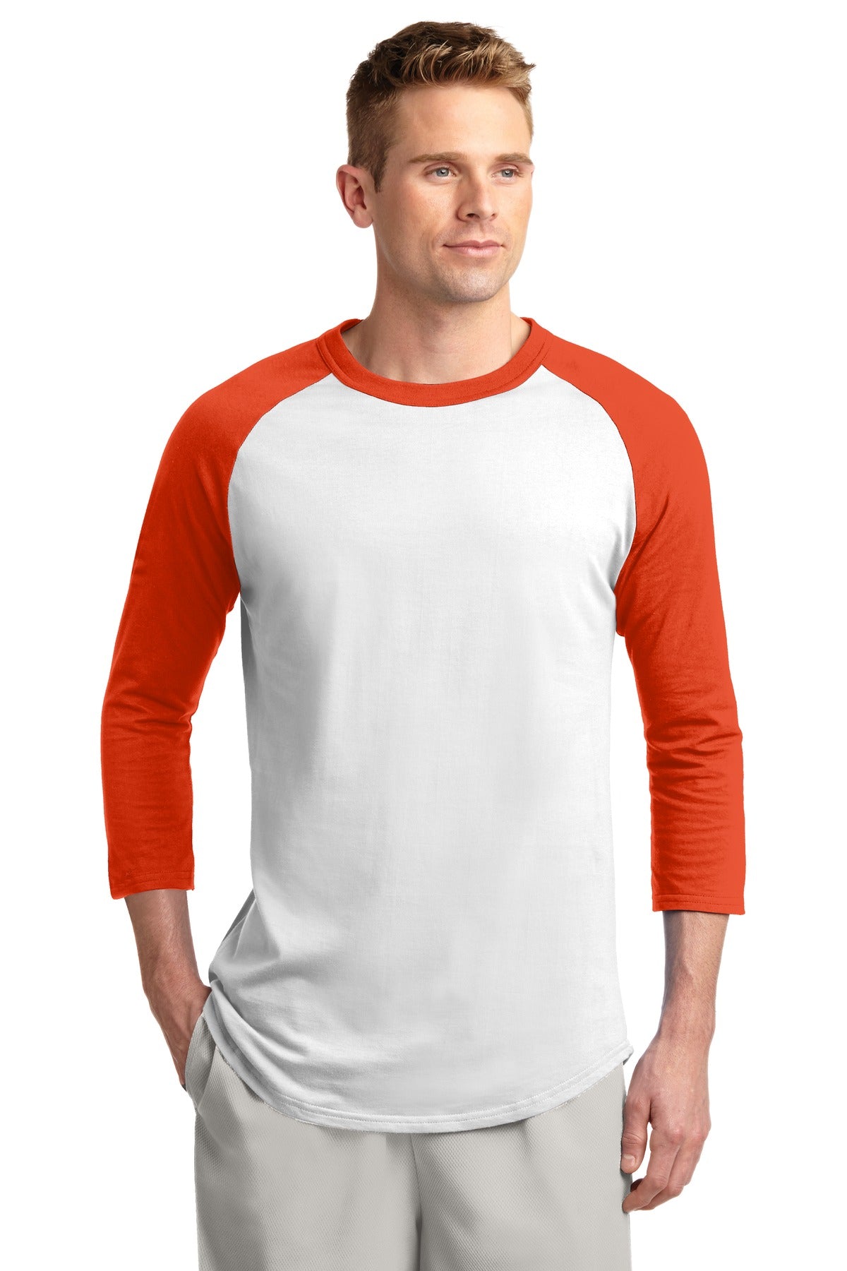Sport-TekÂ® Colorblock Raglan Jersey.  T200