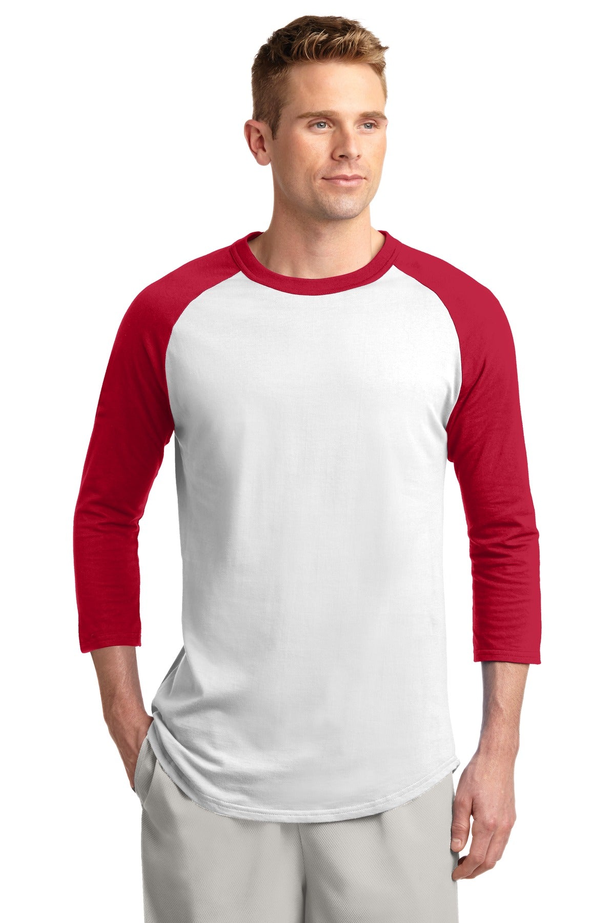 Sport-TekÂ® Colorblock Raglan Jersey.  T200