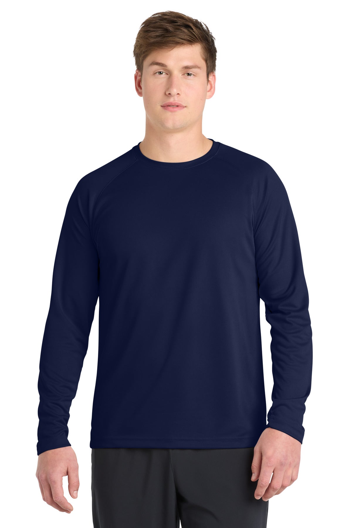 Sport-TekÂ® Dry ZoneÂ® Long Sleeve Raglan T-Shirt. T473LS