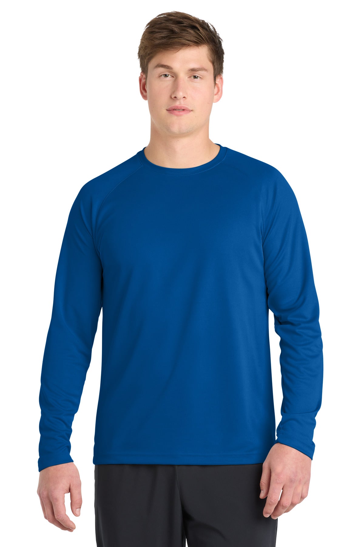 Sport-TekÂ® Dry ZoneÂ® Long Sleeve Raglan T-Shirt. T473LS