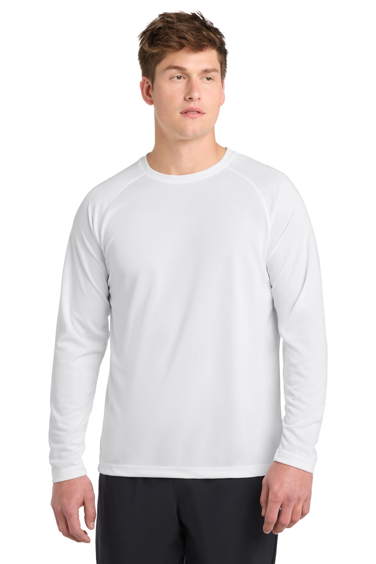 Sport-TekÂ® Dry ZoneÂ® Long Sleeve Raglan T-Shirt. T473LS