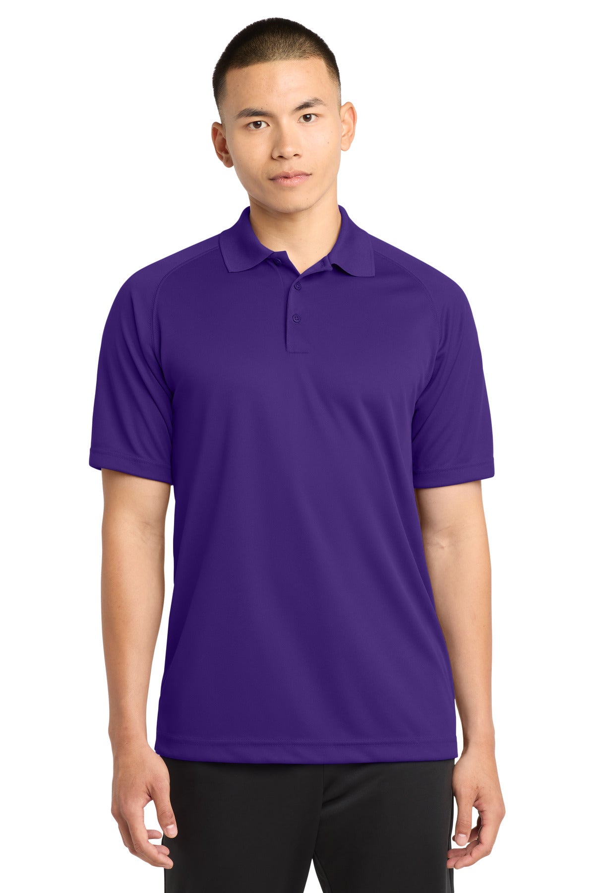 Sport-Tek?? Dry Zone?? Raglan Polo. T475