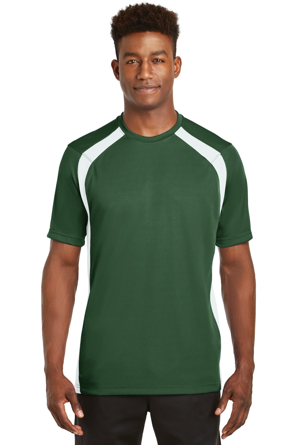 Sport-Tek? Dry Zone? Colorblock Crew. T478