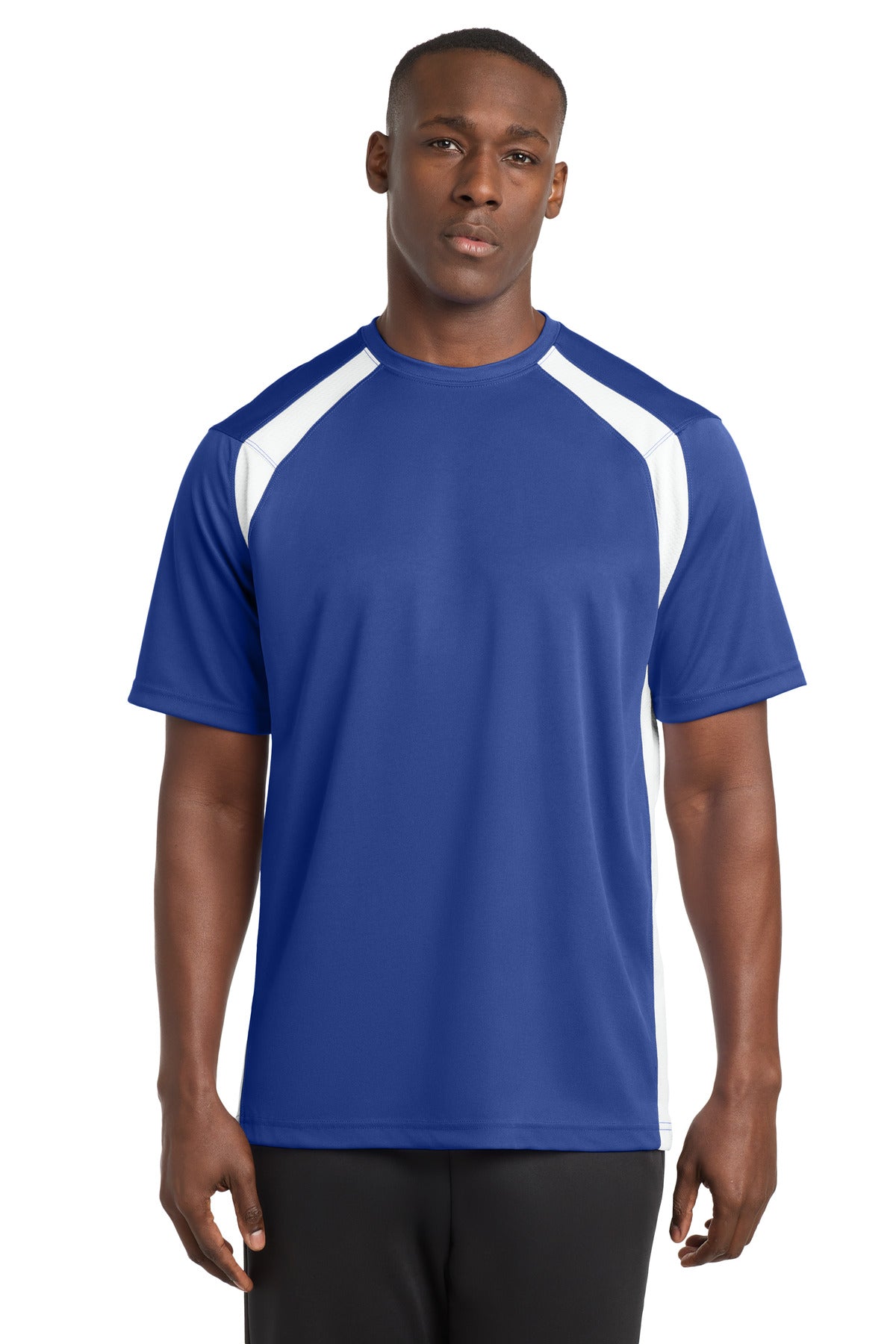 Sport-Tek?? Dry Zone?? Colorblock Crew. T478