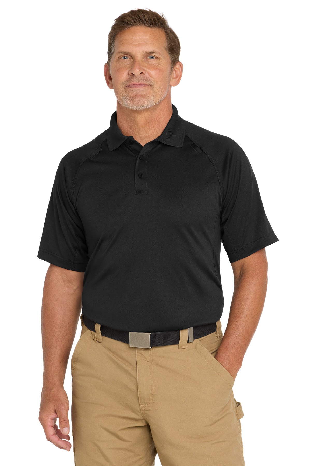 CornerStoneÂ® Tall Select Snag-Proof Tactical Polo. TLCS410