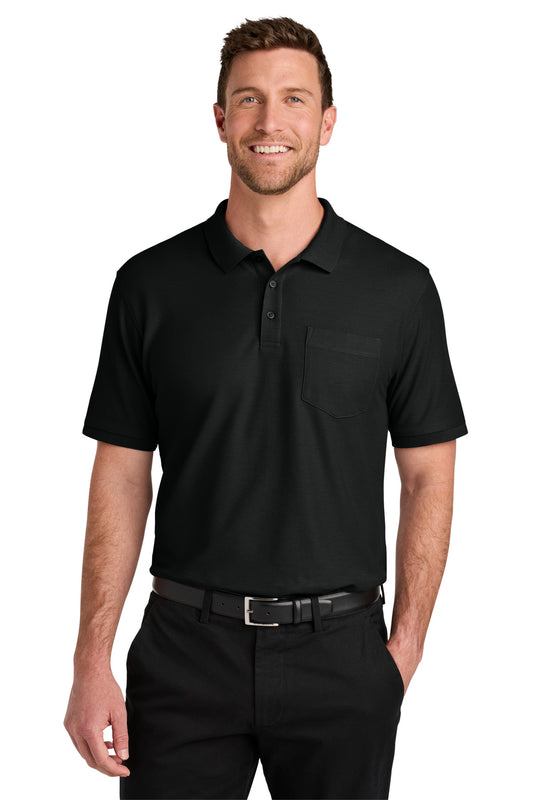 Port AuthorityÂ® Tall Wearever Signature Pique Pocket Polo TLK200P