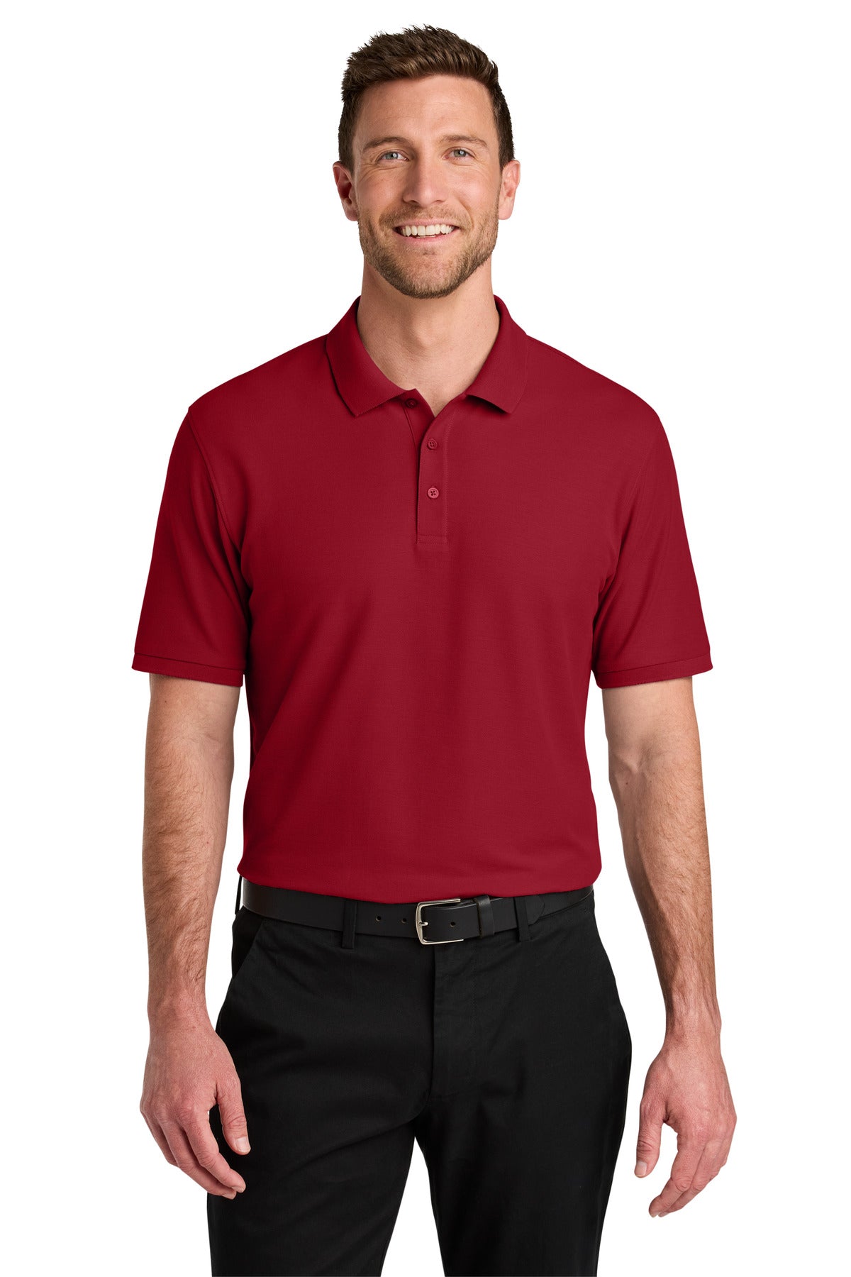 Port AuthorityÂ® Tall Wearever Signature Pique Polo TLK200