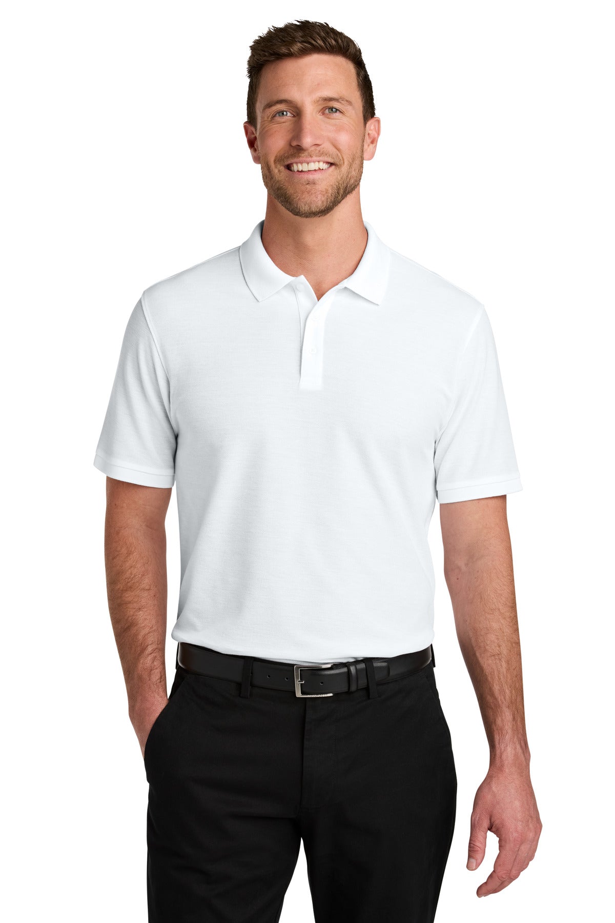 Port AuthorityÂ® Tall Wearever Signature Pique Polo TLK200
