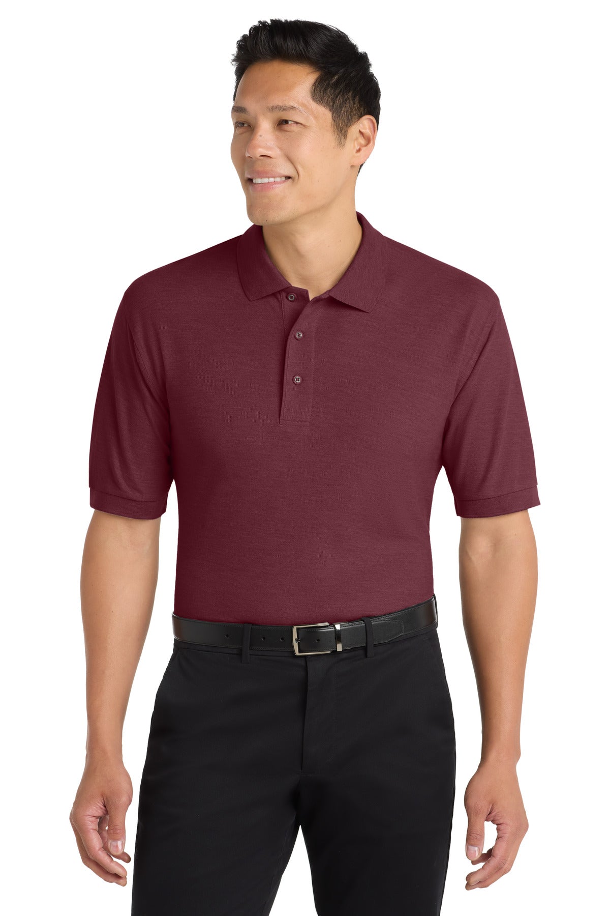 Port AuthorityÂ® Tall Silk Touchâ„¢ Polo.  TLK500